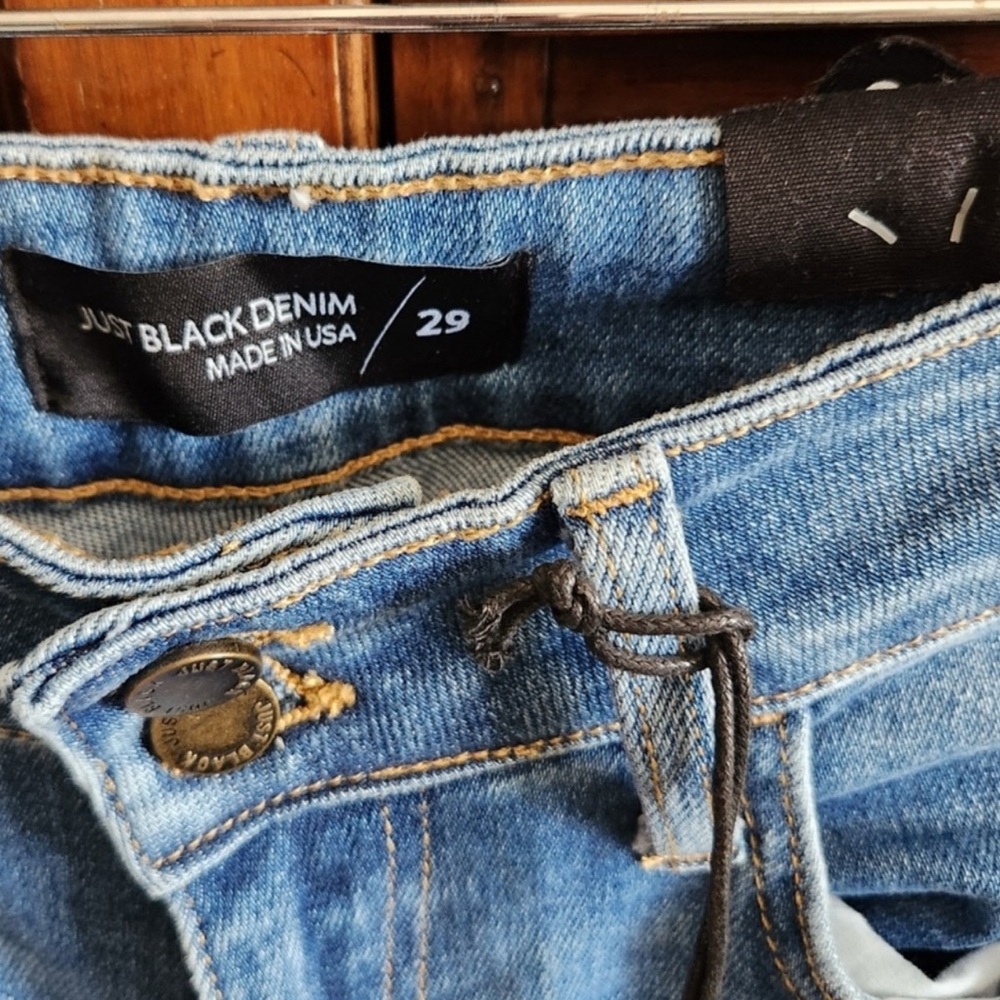 Just Black Denim NWT Skinny Size 29 - Picture 3 of 5